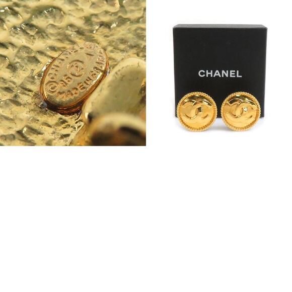 CHANEL Authentic Gold Earrings - Picture 5 of 5